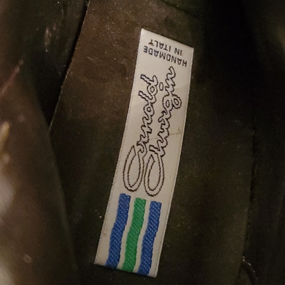 Cognac Leather Handmade Booties - Picture 6 of 6